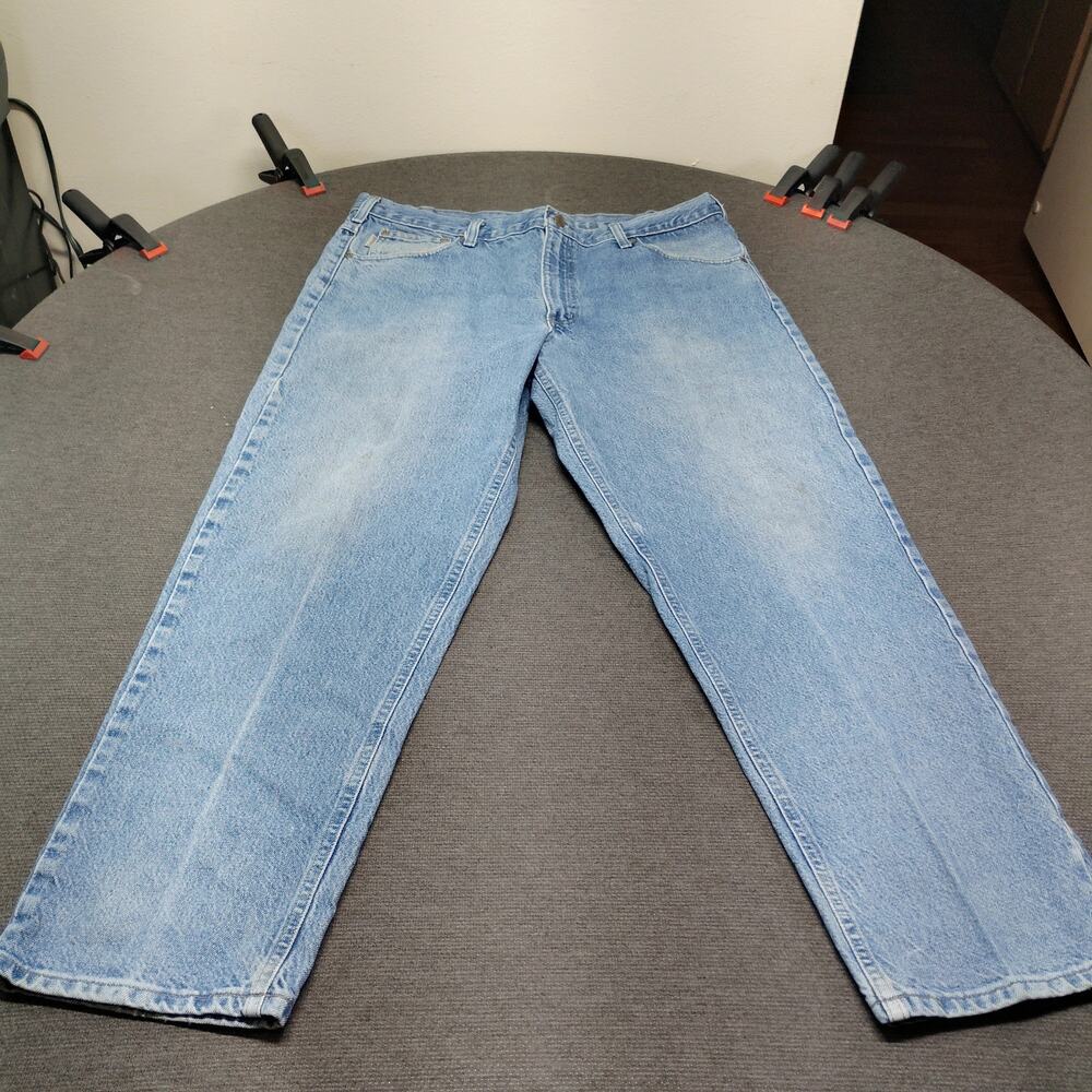Vintage 2006 Carhartt Mens 38x30 B11 Washed Duck Work Dungaree Jeans Relaxed Fit